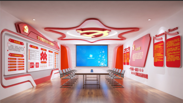 数字化党建展厅是如何利用智能系统发展起来的